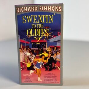 Richard Simmons Sweatin' To The Oldies 2 VHS 1993 Workout Exercise GoodTimes
